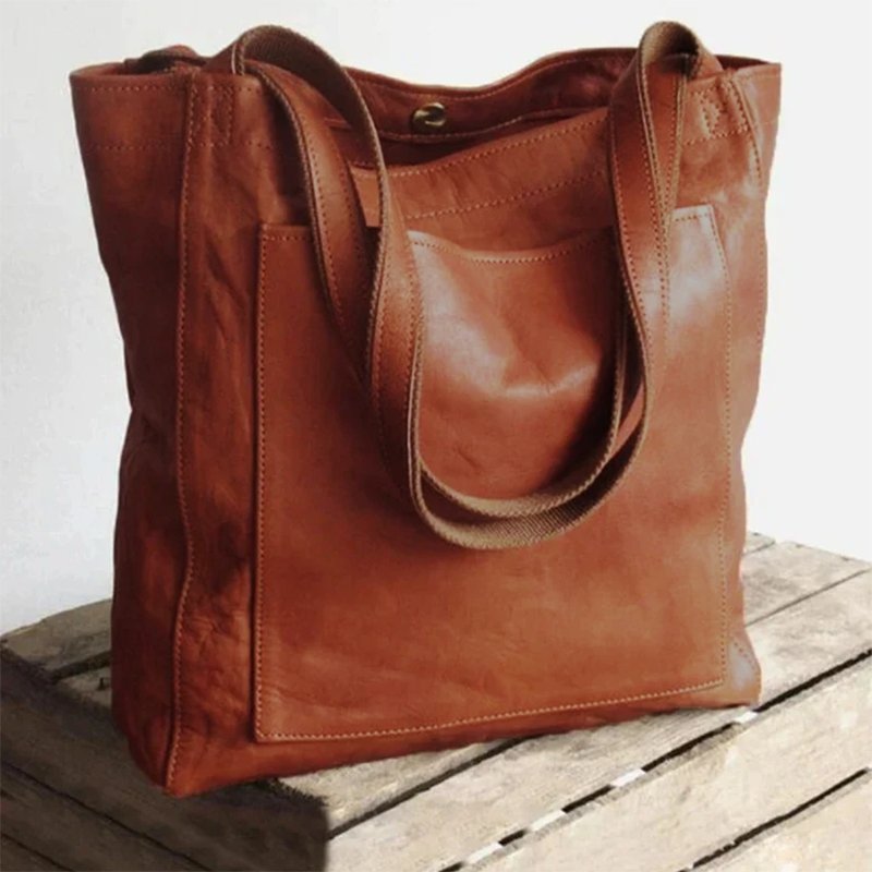 Large soft leather tote on sale