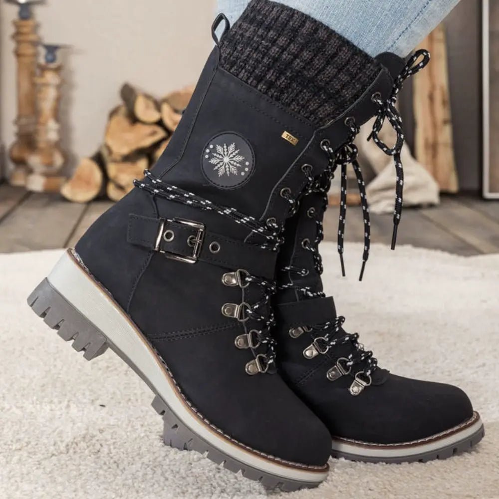 Lace up womens winter boots online