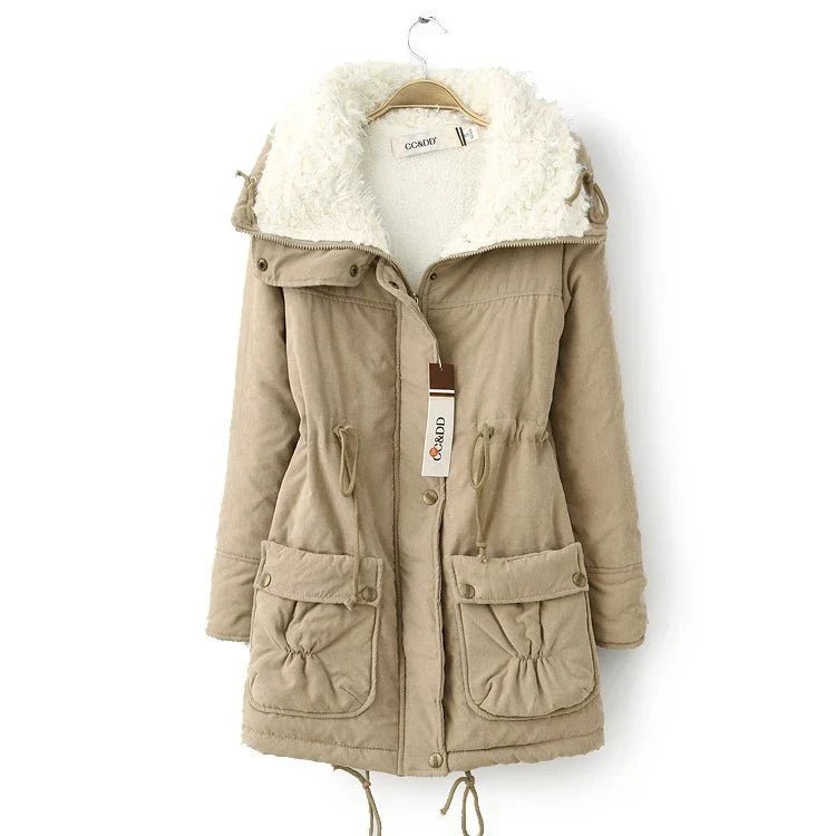 Sherpa lined hooded parka online