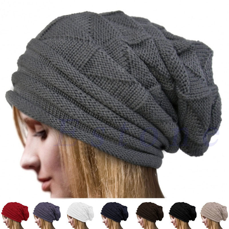 Slouchy Knit Beanie with a Soft Fit