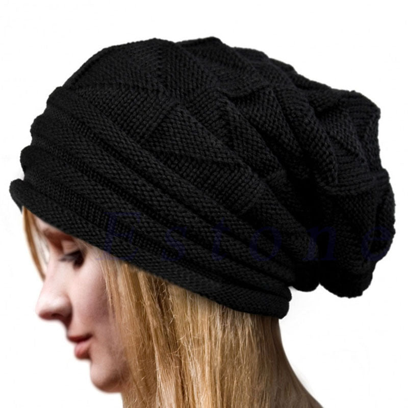 Slouchy Knit Beanie with a Soft Fit