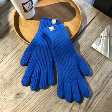 Ribbed Winter Gloves