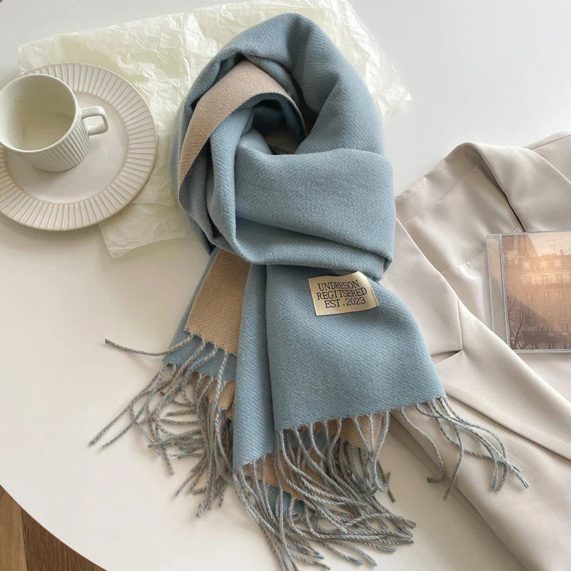 Premium Fringed Wool Scarf