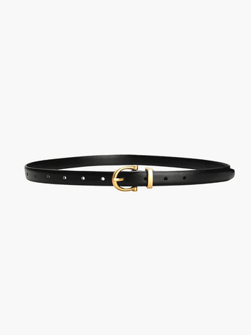 Vorina Luxury FashionAdjustable Simple Metal Pin Buckle BeltBelts