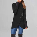 VORINAAsymmetrical Buttoned CoatJacket