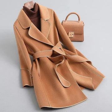 VORINABelted Wrap CoatWomens Coats