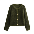 VORINAButtoned Sherpa CardiganWomen's Cardigan