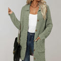 VORINAButtoned Teddy CoatWomen's Coats