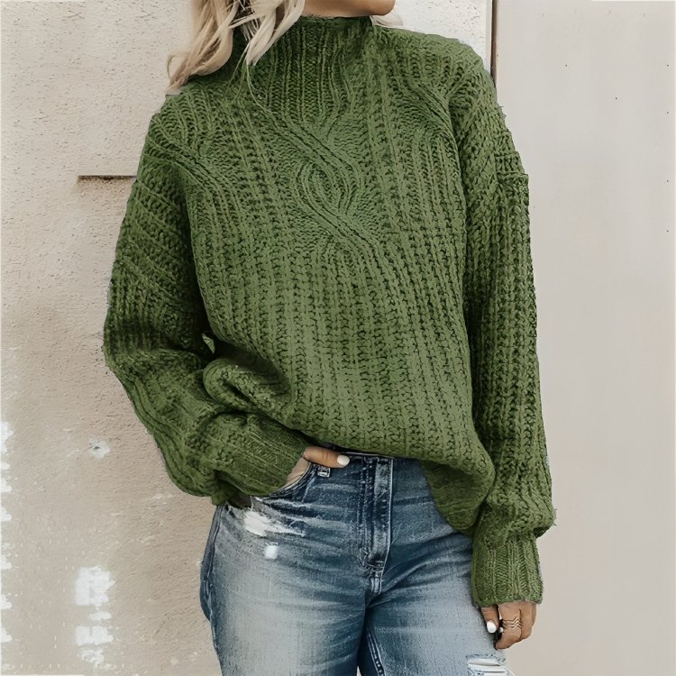 VORINACable Knit SweaterWomen's Sweaters