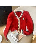 Vorina Luxury FashionCardigan Sweater Old MoneyWomen's Sweaters