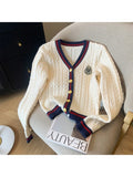 Vorina Luxury FashionCardigan Sweater Old MoneyWomen's Sweaters