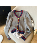 Vorina Luxury FashionCardigan Sweater Old MoneyWomen's Sweaters