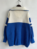 VORINACasual Half - Zip Ribbed SweaterSweater