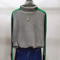 VORINAChevron Pattern Turtleneck SweaterSweater