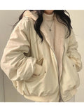 VORINACozy Oversized Bomber JacketWomen's Jacket