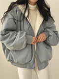 VORINACozy Oversized Bomber JacketWomen's Jacket