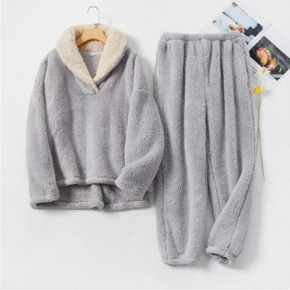 VORINACozy Plush Pajama SetOutfit Sets