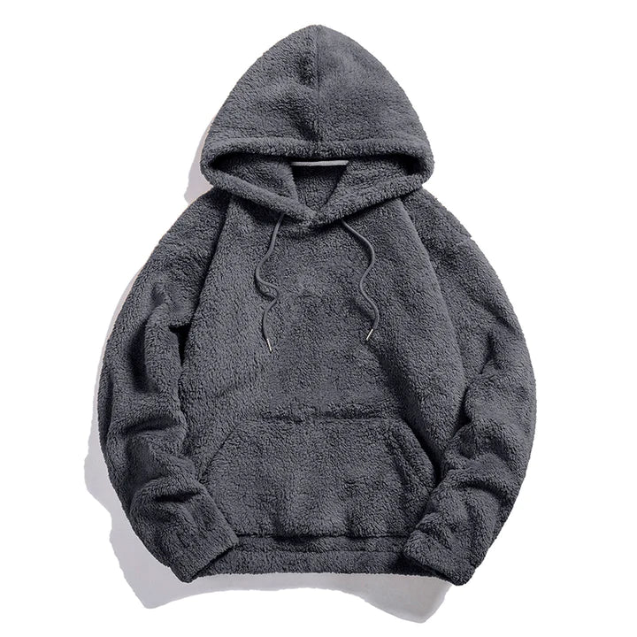 VORINACozy Sherpa Pullover HoodieCoats & Jackets