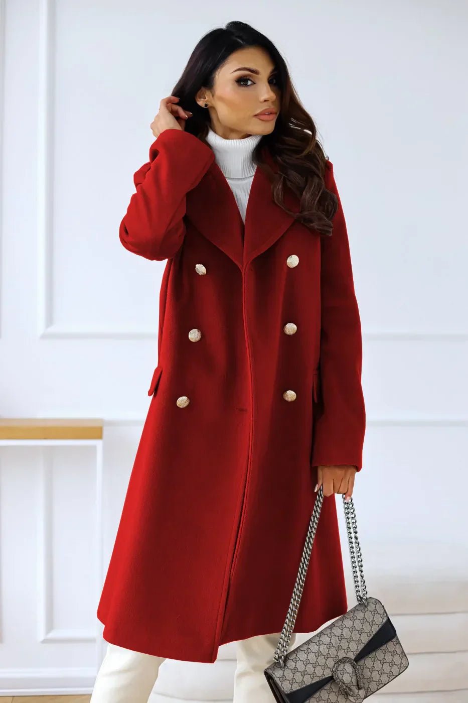 Double Breasted Wool Coat VORINA