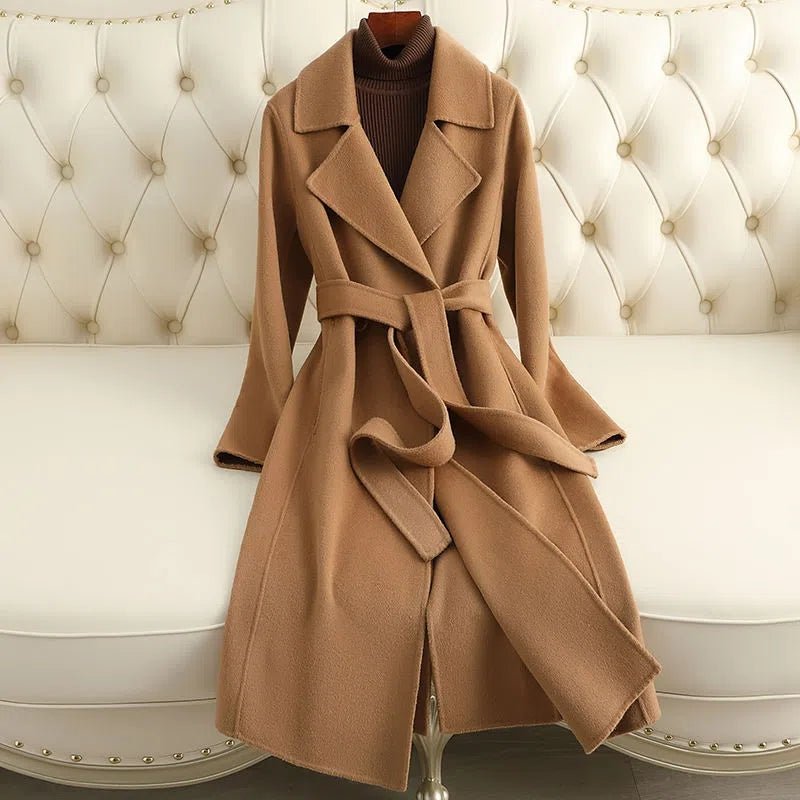 ElegantBeltedCoat