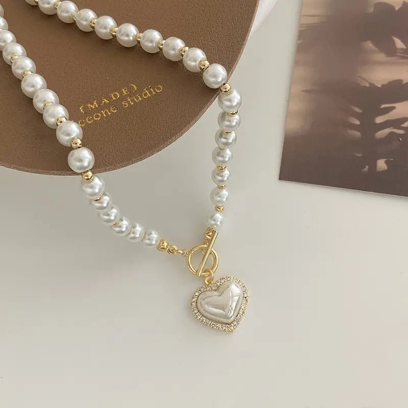 Vorina Luxury FashionElegant Pearl NecklaceNecklaces