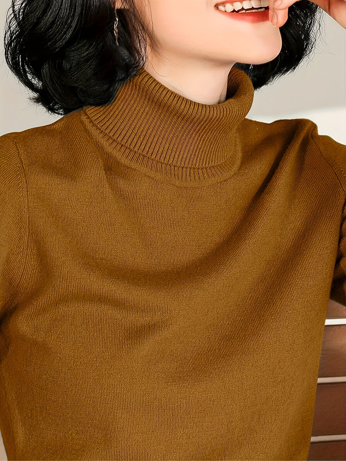 VORINAElegant Turtleneck SweaterSweater