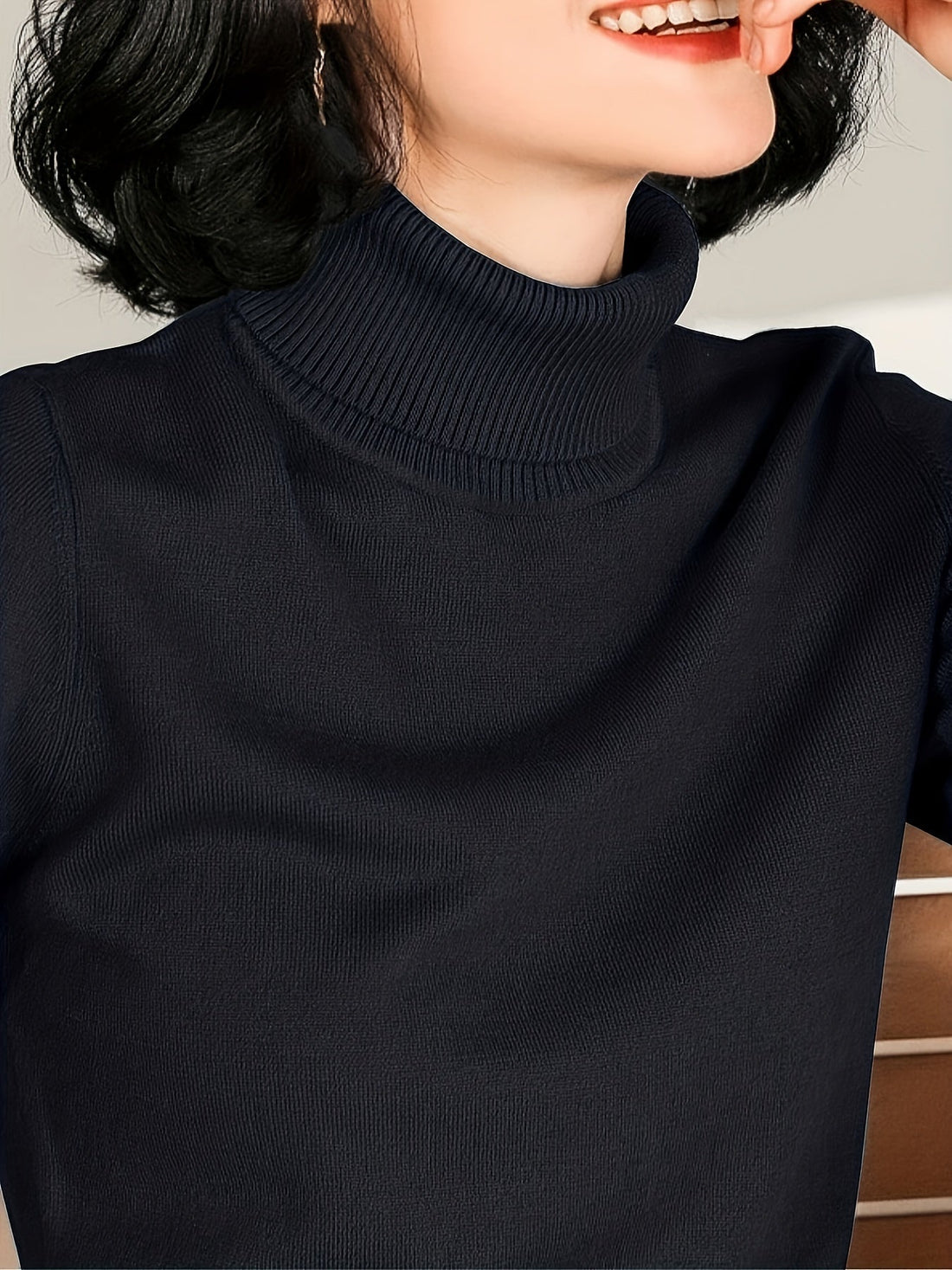 VORINAElegant Turtleneck SweaterSweater