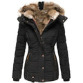 VORINAFaux Fur Hooded Puffer JacketJackets & Coats