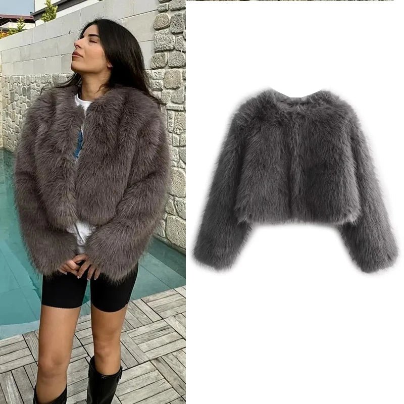 VORINAFaux Fur JacketWomen's Jackets