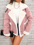 VORINAFaux Shearling Aviator JacketJackets & Coats