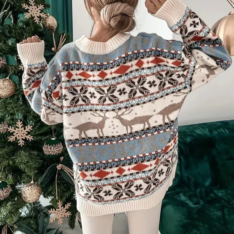 VORINAFestive Knit SweaterWomen's Sweater