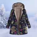 VORINAFloral Sherpa - Lined Hooded CoatCoats & Jackets