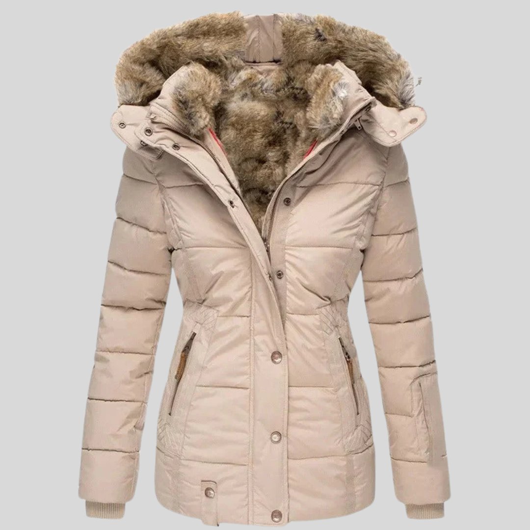 Fur Lined Puffer Jacket VORINA