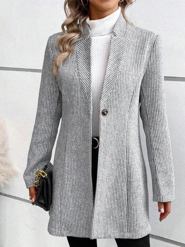 VORINAHerringbone Long CoatCoats