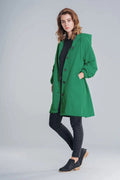 VORINAHooded Button CoatWomen's Jacket