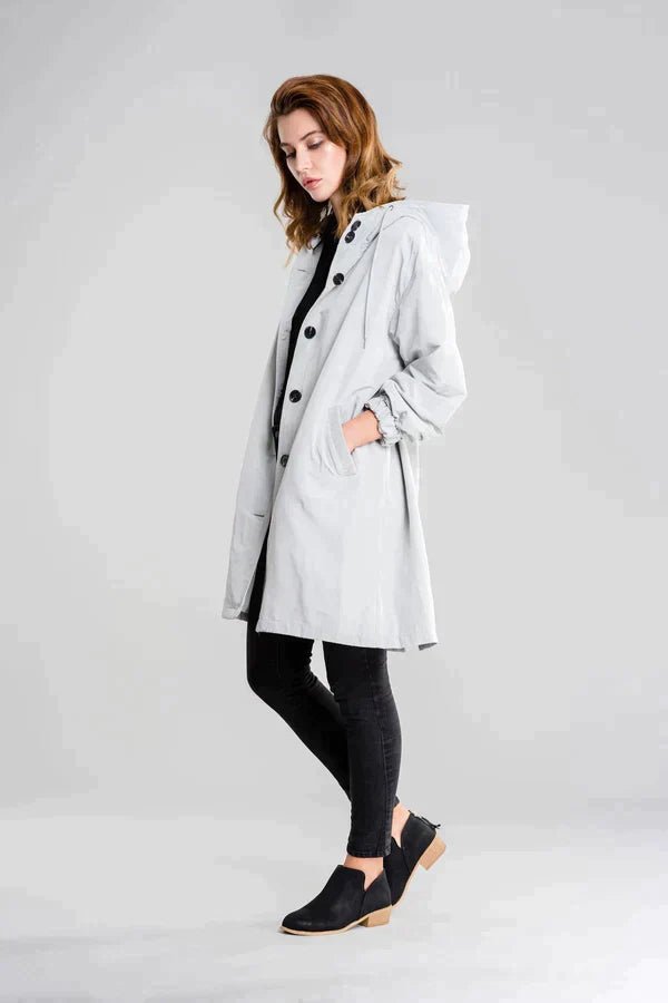 VORINAHooded Button CoatWomen's Jacket