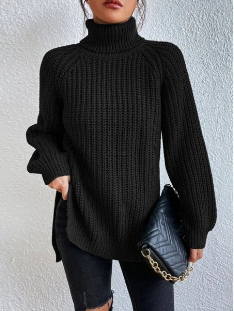 VORINAKnit Turtleneck SweaterWomen's Sweater