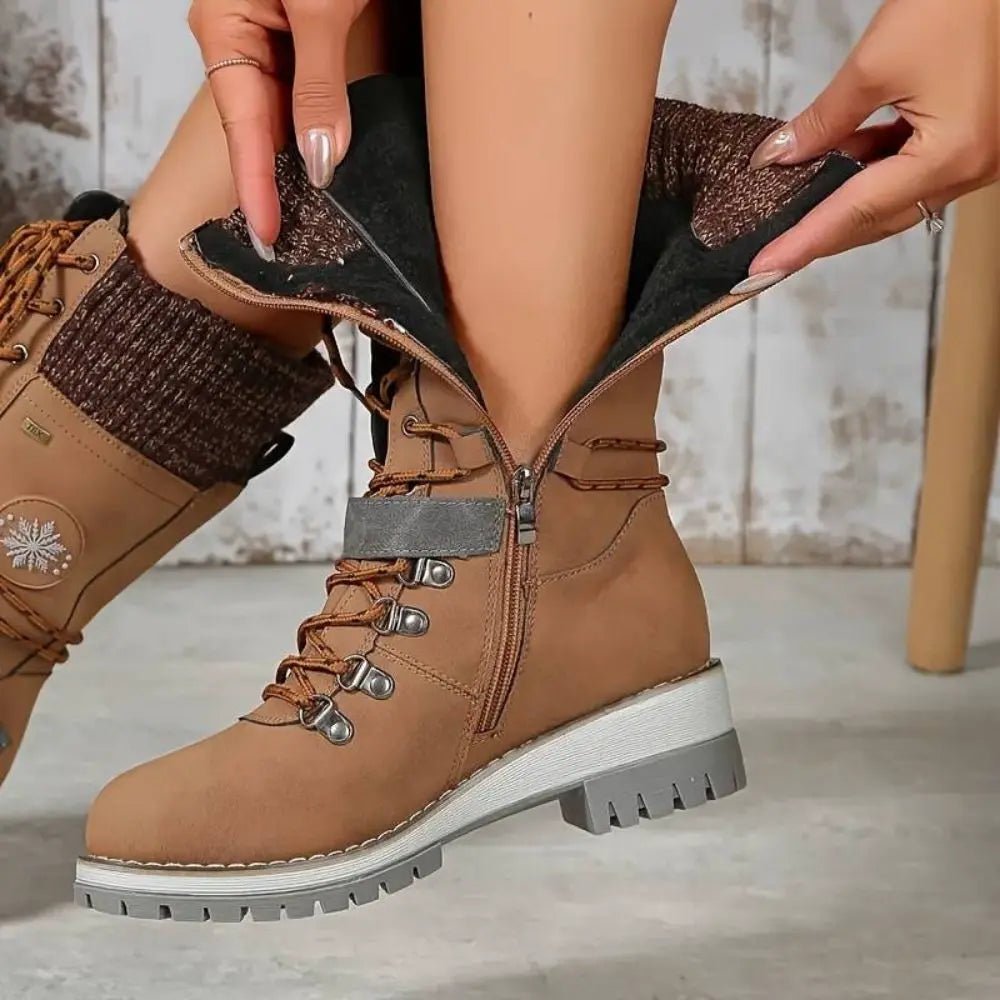 Lace Up Winter Boots VORINA