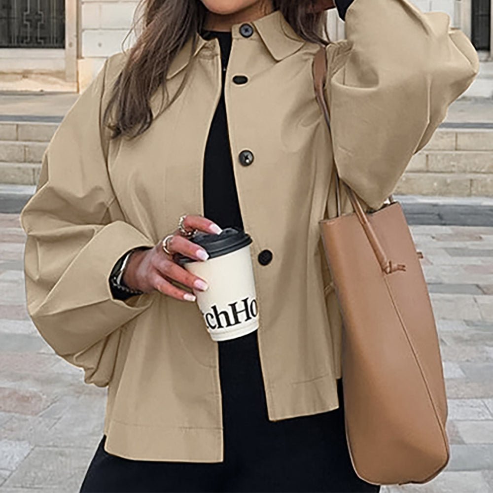 VORINALily | Oversized Button - Up Jacket – Casual and Stylish OuterwearCoats