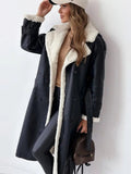 VORINALong Shearling Leather CoatWomen's Coats