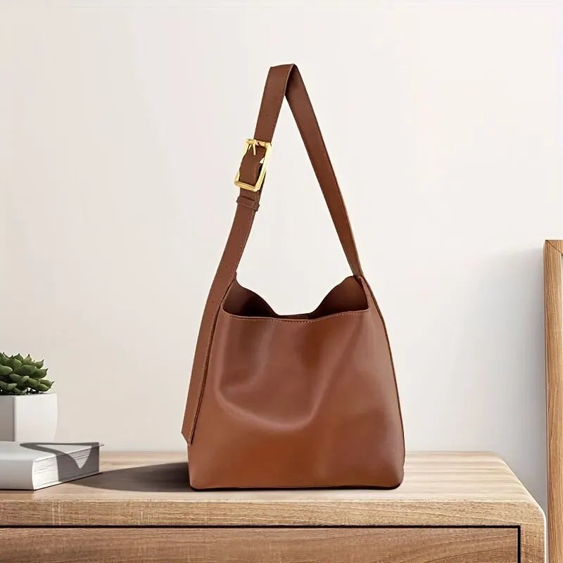 VORINAMinimalist Leather Shoulder BagBag