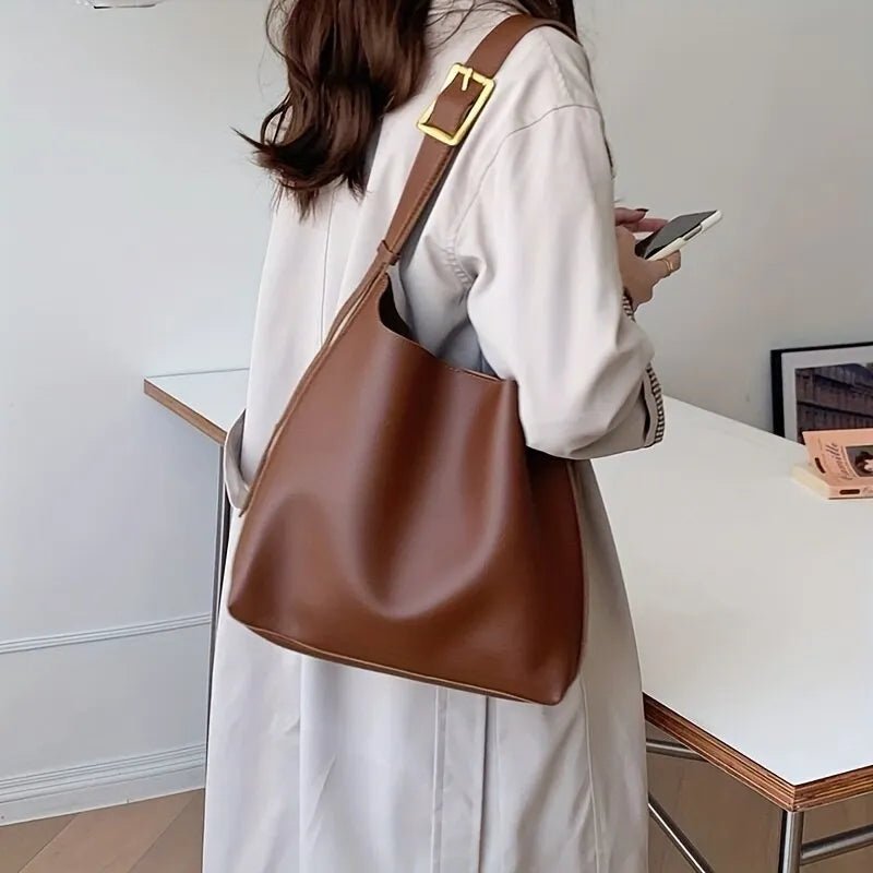 VORINAMinimalist Leather Shoulder BagBag