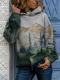 VORINAMountain - Print Hooded SweatshirtJackets & Coats