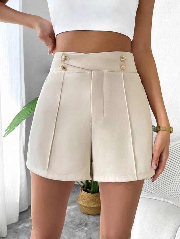 Vorina Luxury FashionOLD MONEY Short High WaistWomen's bottoms