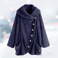 VORINAOversized Buttoned Wool CoatWomen's Coats