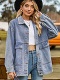 VORINAOversized Denim JacketCoats & Jackets