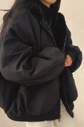 VORINAOversized Fleece Lined JacketJackets & Coats