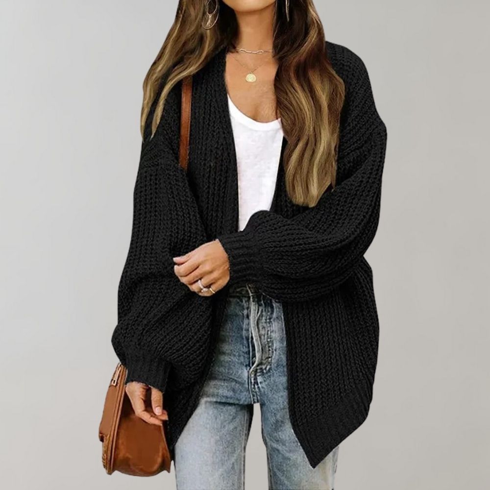 VORINAOversized Knit CardiganWomen's Cardigan