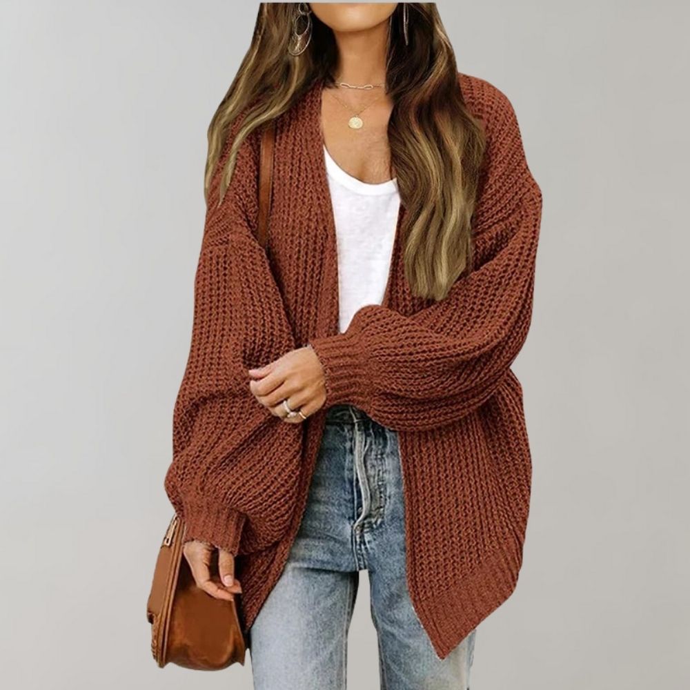 VORINAOversized Knit CardiganWomen's Cardigan