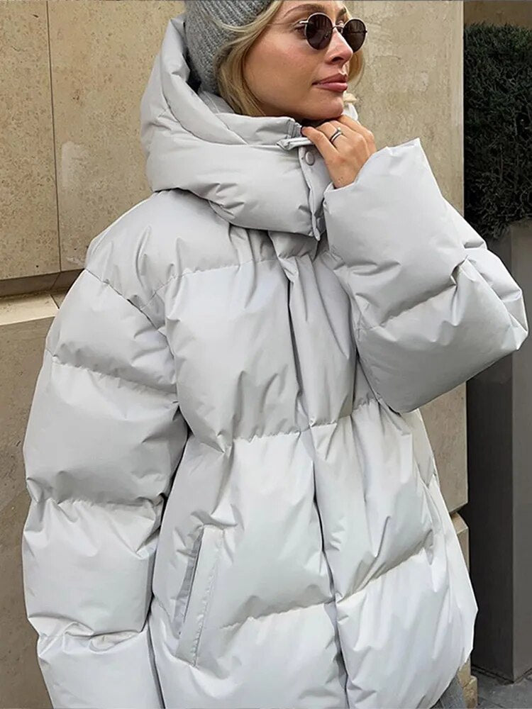 VORINAOversized Puffer JacketWomen Winter Coats & Jackets